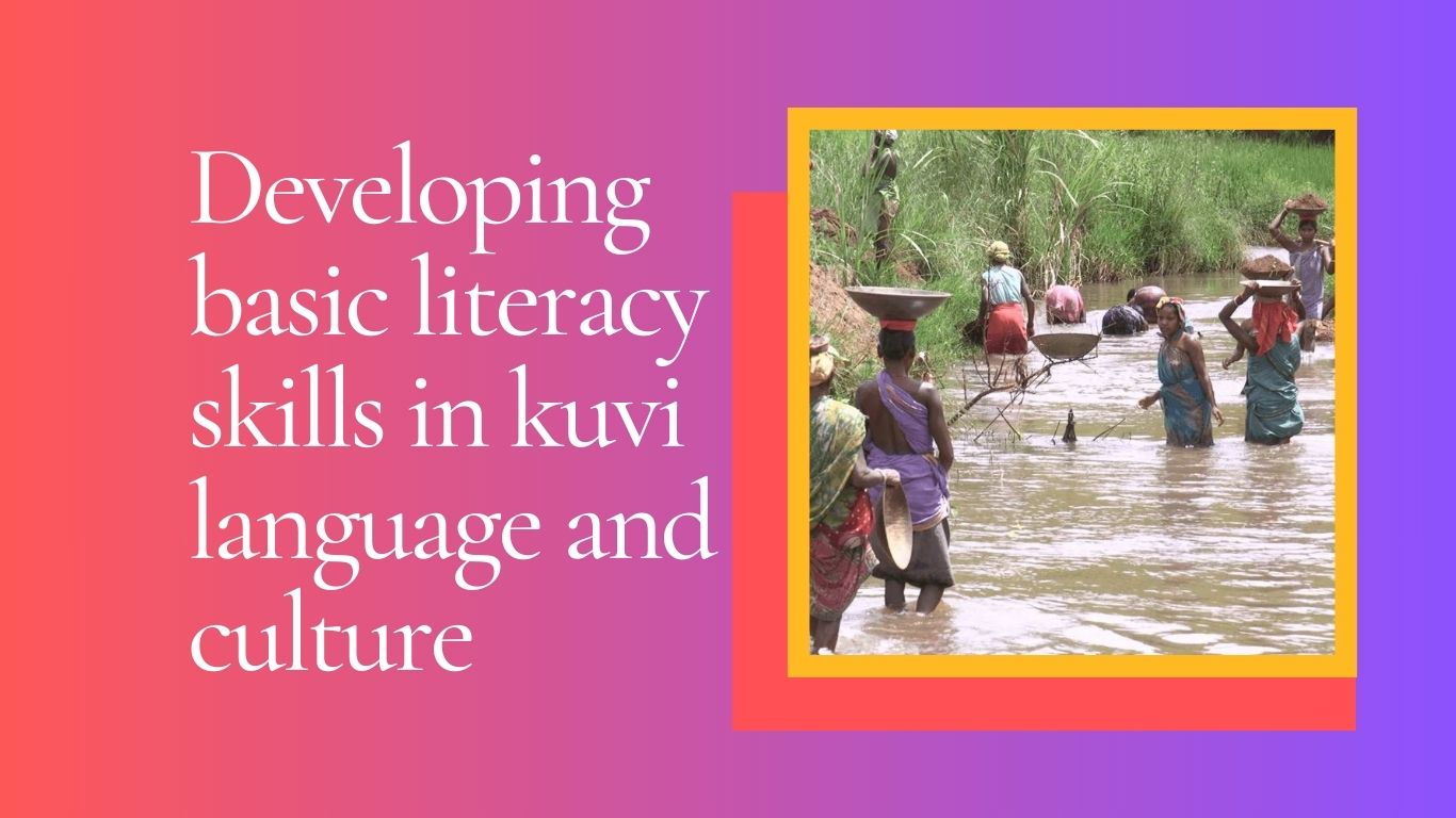 basic literacy in kuvi language